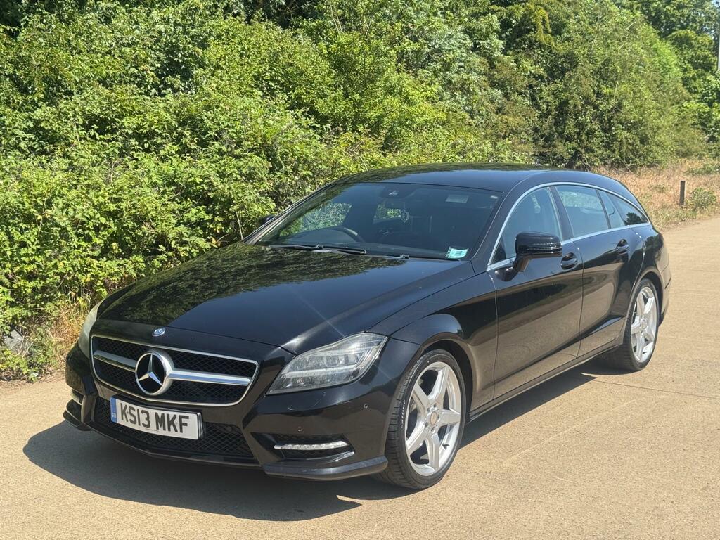 Mercedes-Benz CLS 3.0 Cls350 Cdi V6 Blueefficiency Amg Sport Shootin KS13MKF Black #3