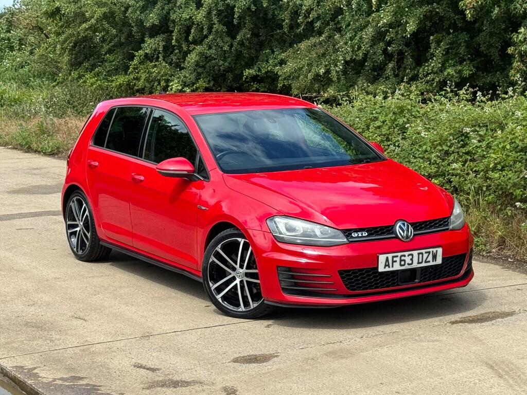 Volkswagen Golf Gtd Red #6