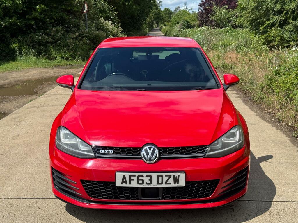 Volkswagen Golf Gtd Red #2