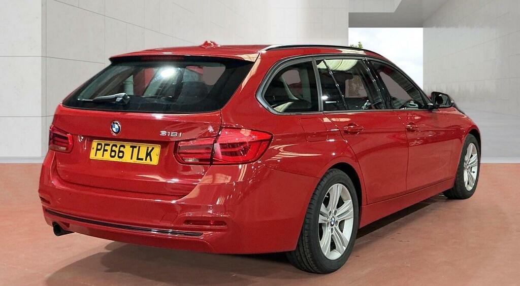 BMW 3 Series Sport Red #5