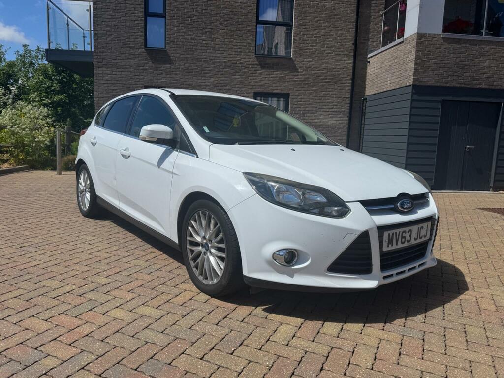 Ford Focus 1.6 Tdci Zetec Euro 5 Ss MV63JCJ White #5