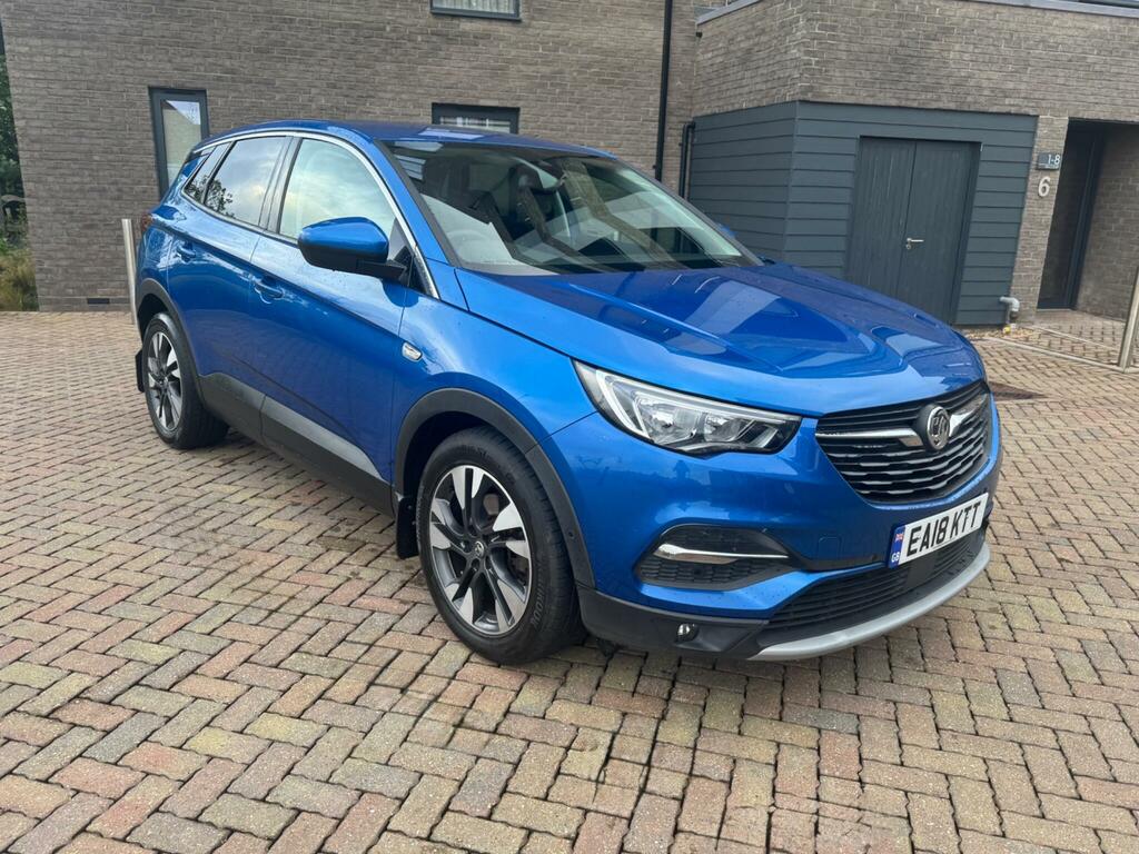 Vauxhall Grandland X 1.6 Turbo D Blueinjection Sport Nav Euro 6 S Blue