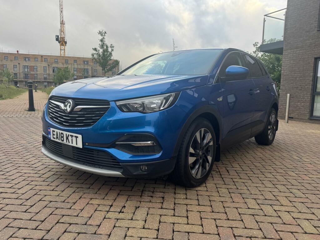 Vauxhall Grandland X 1.6 Turbo D Blueinjection Sport Nav Euro 6 S Blue #4