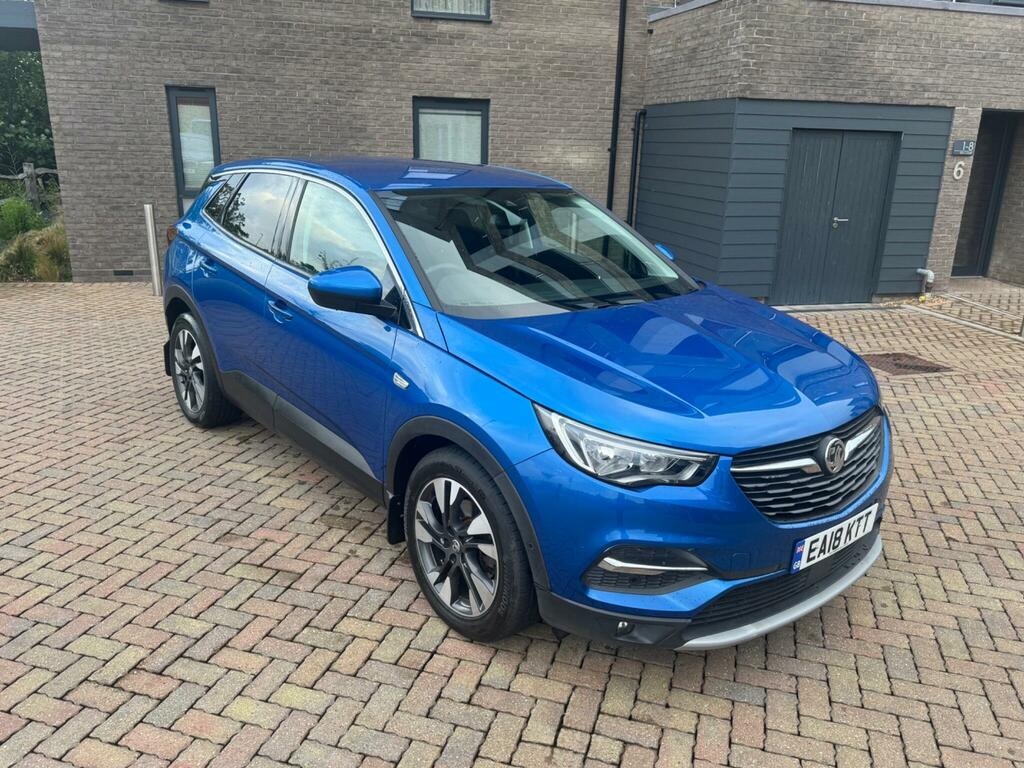 Vauxhall Grandland X 1.6 Turbo D Blueinjection Sport Nav Euro 6 S Blue #3
