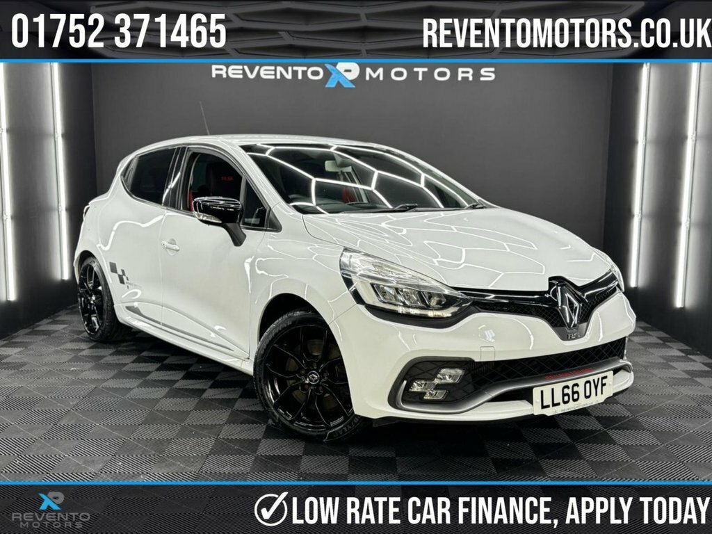 Renault Clio 1.6L Renaultsport Nav White