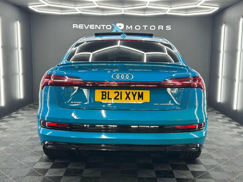 Audi E-tron Suv Blue #4