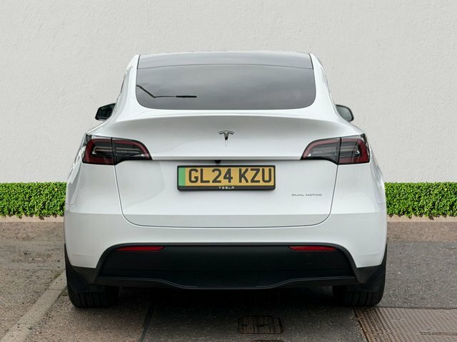 Tesla Model Y Dual Motor Long Range Suv 4Wde White #6
