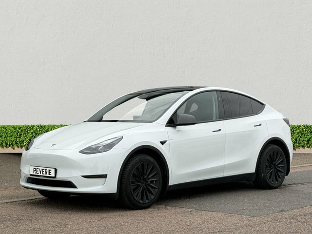 Tesla Model Y Dual Motor Long Range Suv 4Wde White #3