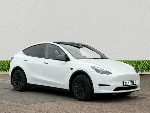 Tesla Model Y Dual Motor Long Range Suv 4Wde White