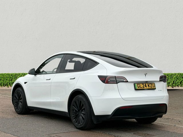 Tesla Model Y Dual Motor Long Range Suv 4Wde White #5