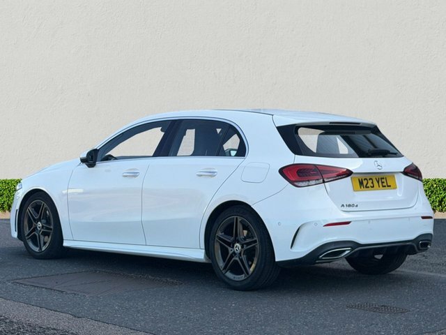 Mercedes-Benz A Class 1.5 A180d Amg Line Premium Hatchback White #5