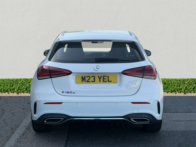 Mercedes-Benz A Class 1.5 A180d Amg Line Premium Hatchback White #6