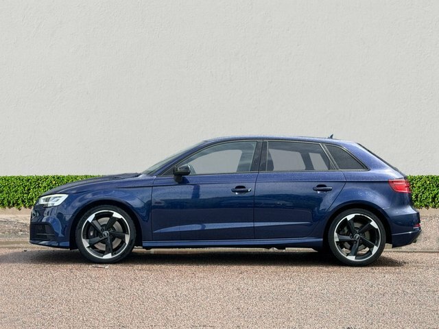 Audi S3 2.0 Tfsi Black Edition Sportback S Tron Blue #4