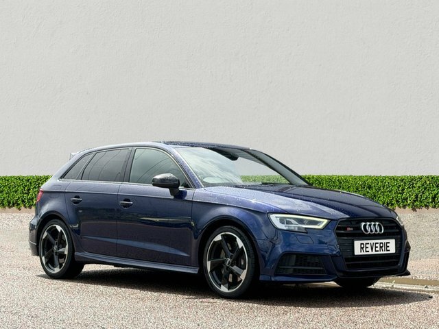 Audi S3 2.0 Tfsi Black Edition Sportback S Tron Blue