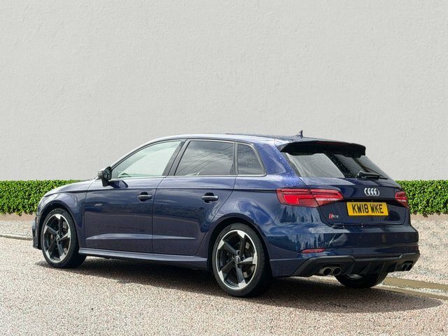 Audi S3 2.0 Tfsi Black Edition Sportback S Tron Blue #5