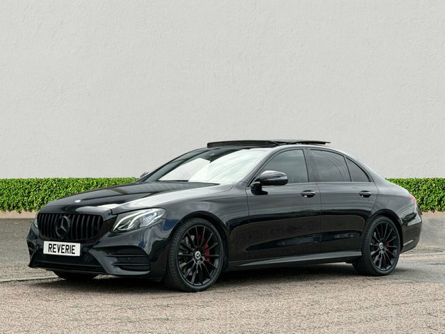 Mercedes-Benz E Class 3.0 E350d V6 Amg Line Premium Saloon Black #3