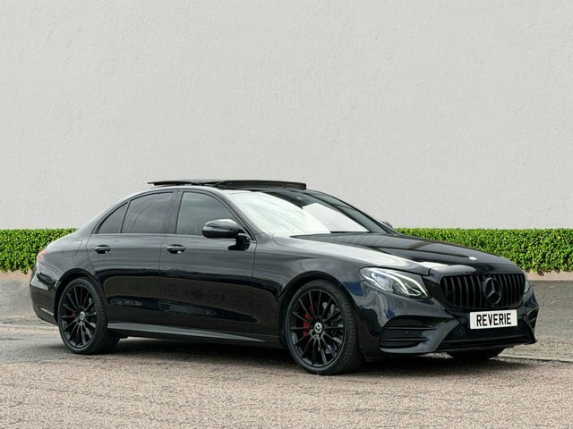Mercedes-Benz E Class 3.0 E350d V6 Amg Line Premium Saloon Black