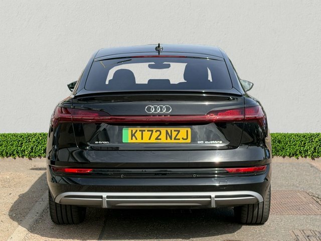 Audi E-tron 50 S Line Sportback Quattro 71.2 Black #6
