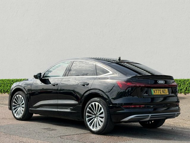 Audi E-tron 50 S Line Sportback Quattro 71.2 Black #5
