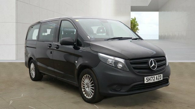 Mercedes-Benz eVito Mpv White #1