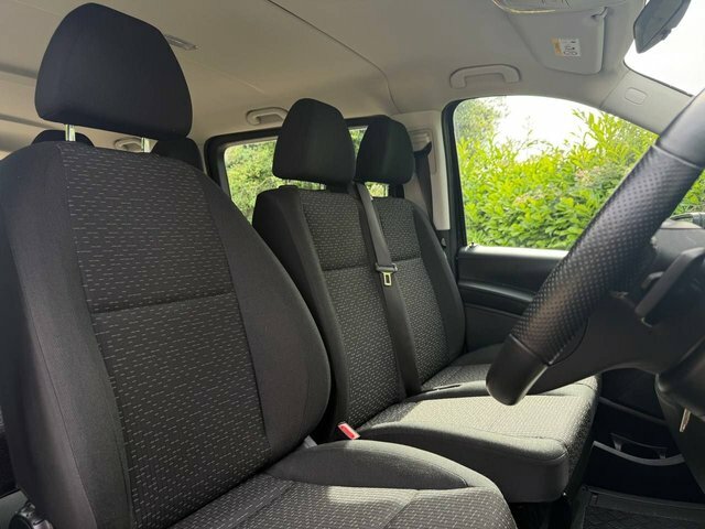 Mercedes-Benz eVito 85Kw 66Kwh Progressive Van White #12