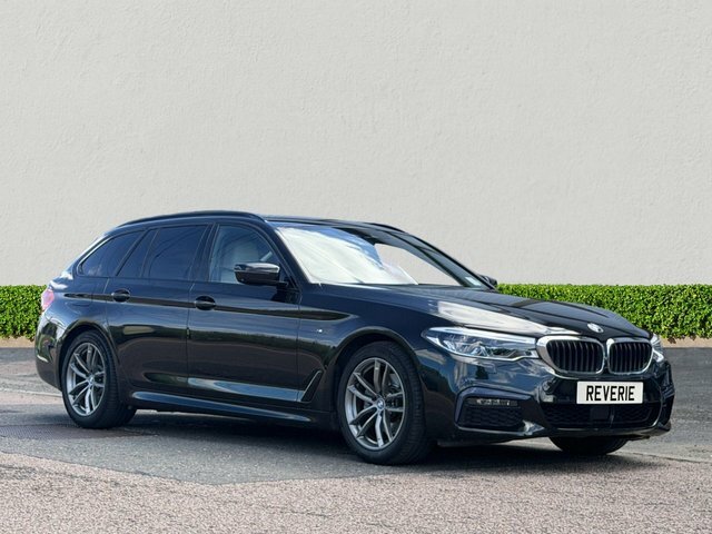BMW 5 Series 2.0 520D M Sport Touring Euro 6 S Black