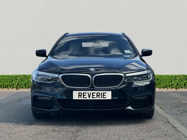 BMW 5 Series 2.0 520D M Sport Touring Euro 6 S Black #2