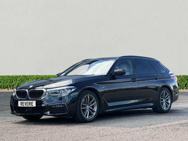 BMW 5 Series 2.0 520D M Sport Touring Euro 6 S Black #3