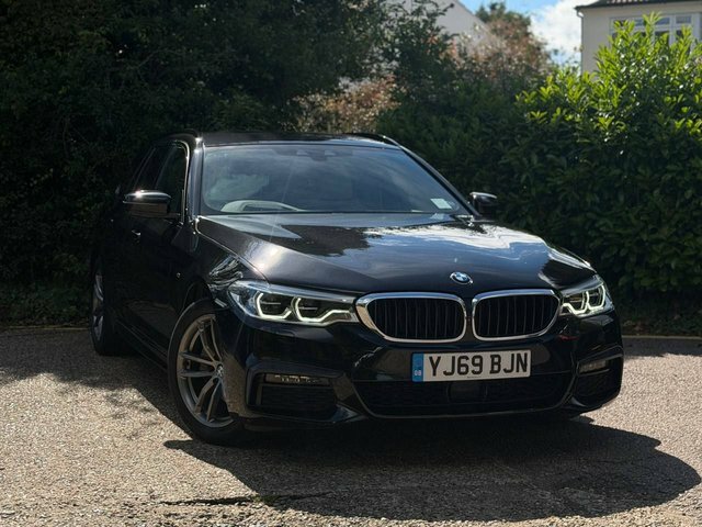 BMW 5 Series 2.0 520D M Sport Touring Euro 6 S Black