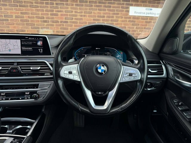 BMW 7 Series Saloon Black #46