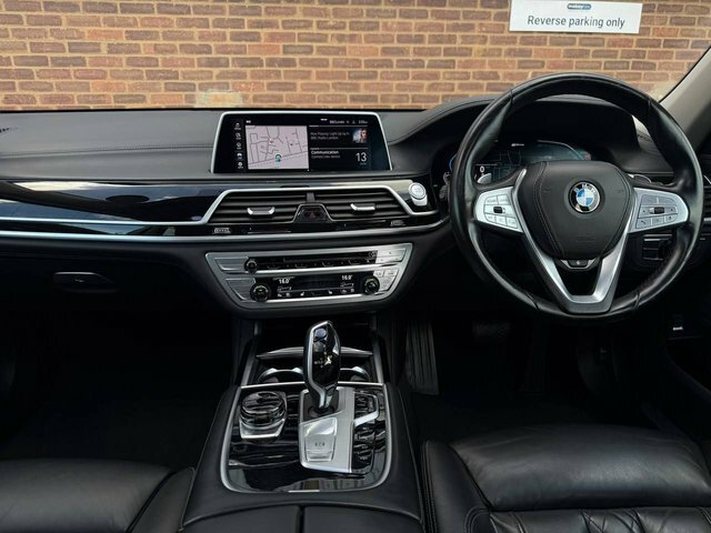 BMW 7 Series Saloon Black #43