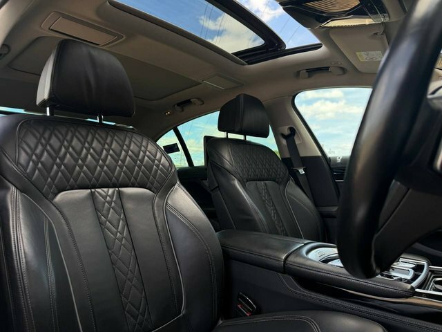BMW 7 Series Saloon Black #15