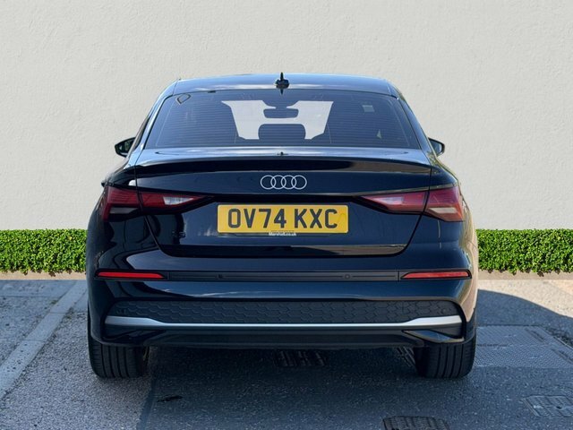 Audi A3 1.5 Tfsi 30 Sport Saloon Euro 6 Black #6