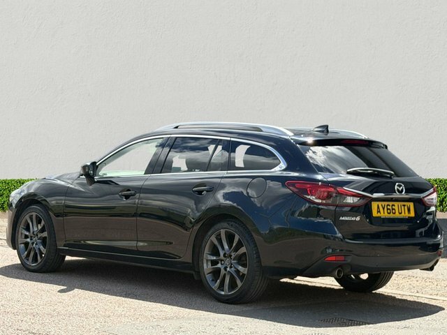 Mazda 6 2.2 Skyactiv-d Sport Nav Tourer Black #5
