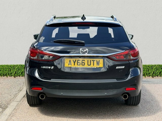 Mazda 6 2.2 Skyactiv-d Sport Nav Tourer Black #6