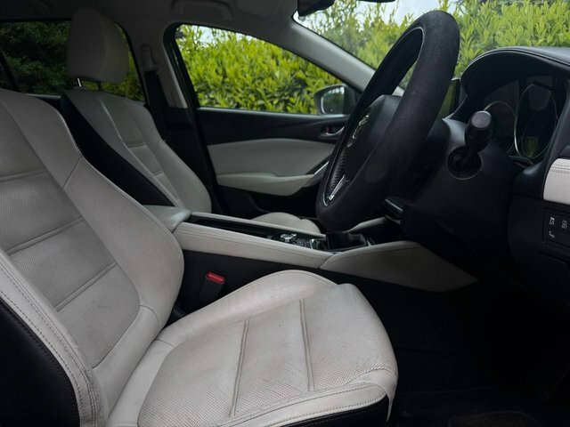 Mazda 6 Tourer 2.2D 175 Sport Nav White #11
