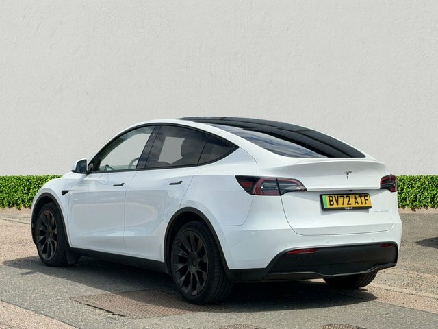 Tesla Model Y Dual Motor Long Range Suv 4Wde White #5