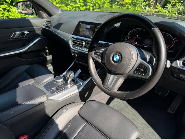 BMW 3 Series 2.0 320D M Sport Saloon Euro 6 S Black #3