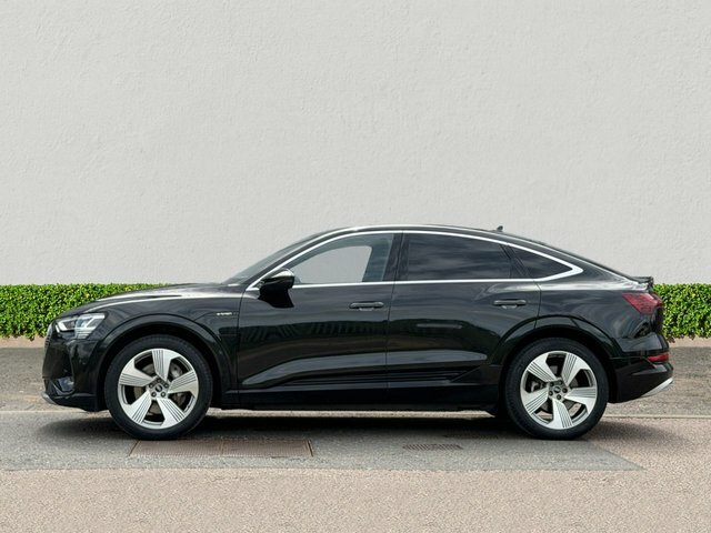 Audi E-tron 55 S Line Sportback Quattro 95Kw Black #4