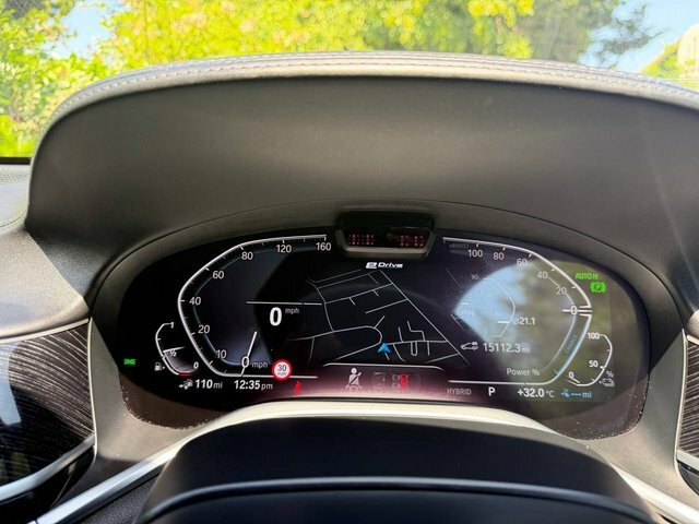 BMW 7 Series 745Le Xdrive Blue #51