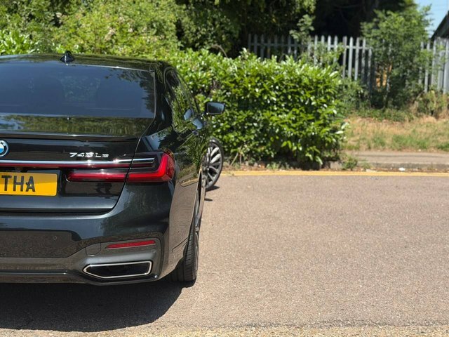 BMW 7 Series 745Le Xdrive Blue #91
