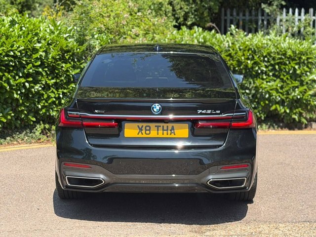 BMW 7 Series 745Le Xdrive Blue #87