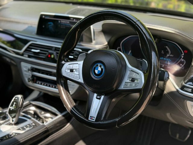 BMW 7 Series 745Le Xdrive Blue #9