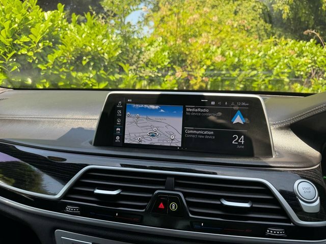 BMW 7 Series 745Le Xdrive Blue #52