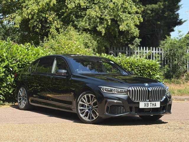 BMW 7 Series 745Le Xdrive Blue #73