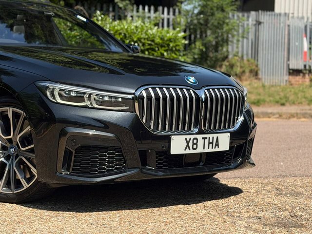 BMW 7 Series 745Le Xdrive Blue #81
