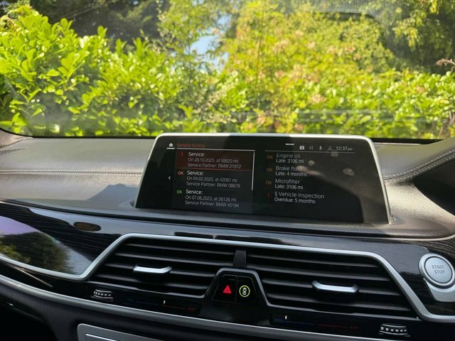 BMW 7 Series 745Le Xdrive Blue #63
