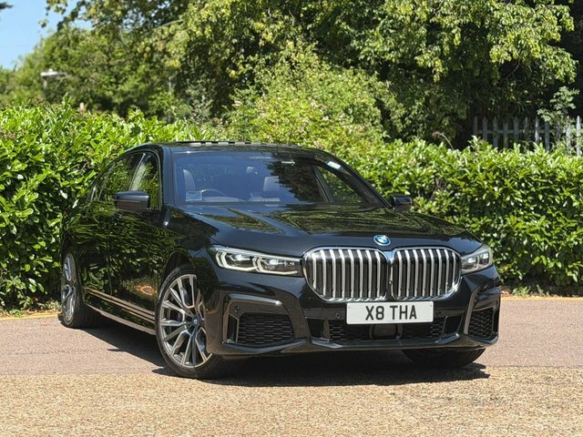 BMW 7 Series 745Le Xdrive Blue #75