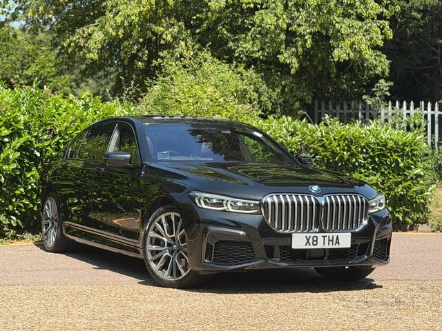 BMW 7 Series 745Le Xdrive Blue #77