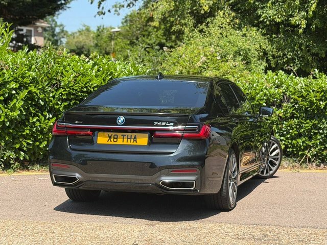 BMW 7 Series 745Le Xdrive Blue #84